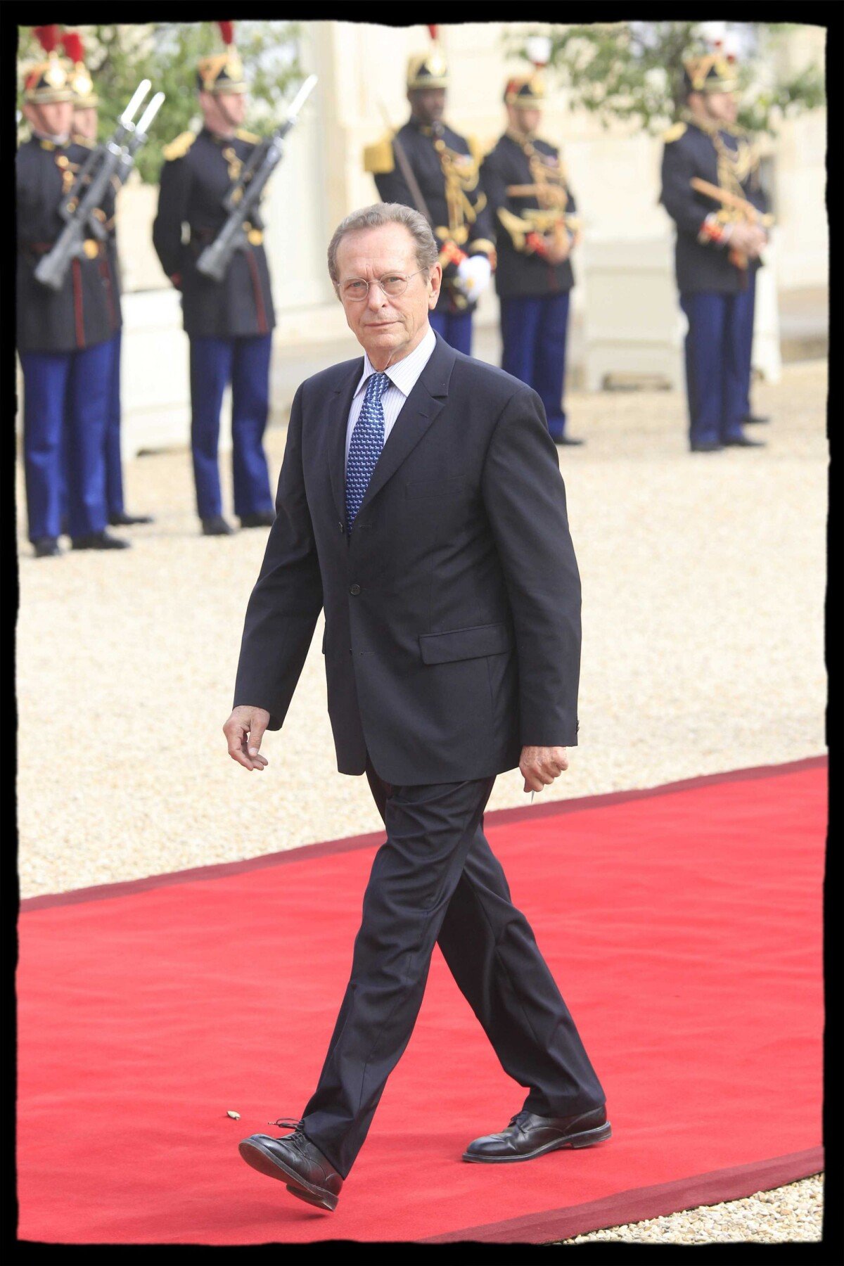 Vidéo Dominique Baudis à l'Elysée en 2012. Purepeople