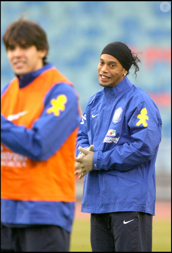 Ronaldinho à Göteborg le 23 mars 2007. 