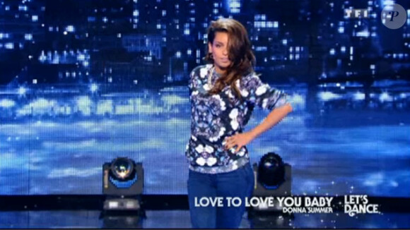 Tal très sexy pour Let's Dance dans Vendredi tout est permis, sur TF1, le vendredi 11 avril 2014