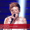Élodie en live dans The Voice 3, le samedi 12 avril 2014, sur TF1