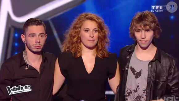 Maximilien est sauvé par le public, Flo par Garou. Tifayne est éliminée dans The Voice 3, le samedi 12 avril 2014 sur TF1
