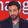 Cyril Hanouna dans l'émission Y'a que les imbéciles qui ne changent pas d'avis, sur M6, le samedi 12 avril 2014.