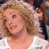 Juliette Arnaud dans l'émission Y'a que les imbéciles qui ne changent pas d'avis, sur M6, le samedi 12 avril 2014.