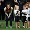 The Duke and Duchess of Cambridge, Prince William and Catherine attend a Rippa rugby event on April 13, 2014 in Dunedin, New Zealand. Photo by Michael Dunlea/Barcroft Media/ABACAPRESS.COM13/04/2014 - Dunedin