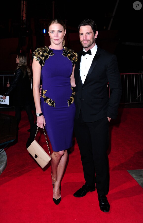 Jodie Kidd et David Blakeley lors des British Academy Games Awards à Londres. Le 12 mars 2014.