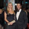 Jodie Kidd et son compagnon David Blakeley lors des BAFTA Awards à la Royal Opera House. Londres, le 16 février 2014.