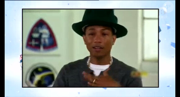Pharrell Williams en pleurs face à Oprah Winfrey le 14 avril 2014.