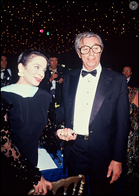 Robert Mitchum en mai 1995 à Cannes.