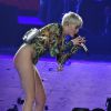 Miley Cyrus en concert à Las Vegas, le 1er mars 2014.