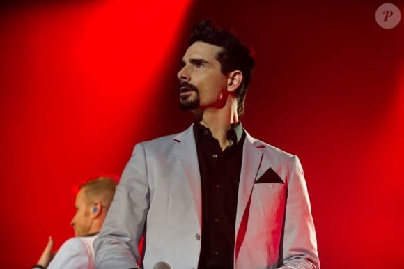 Kevin Richardson - Les Backstreet Boys en concert au Zénith de Paris le 18 mars 2014.