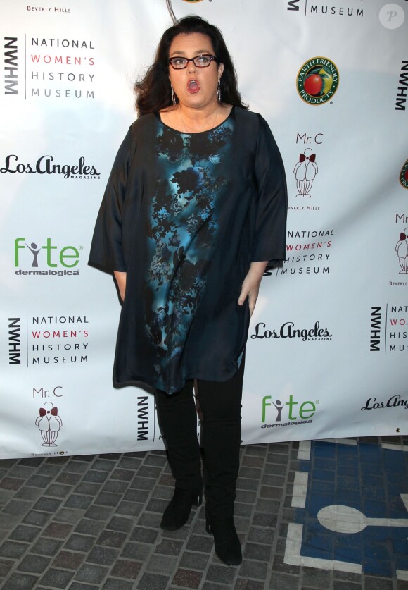Rosie O'Donnell - Le "National Women's History Museum" honore Rosie O'Donnell à l'hôtel Mr.C à Los Angeles, le 24 octobre 2013.