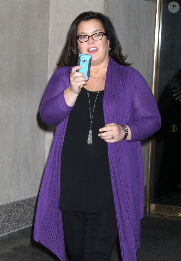 Rosie O'Donnell, à New York, le 24 avril 2012.