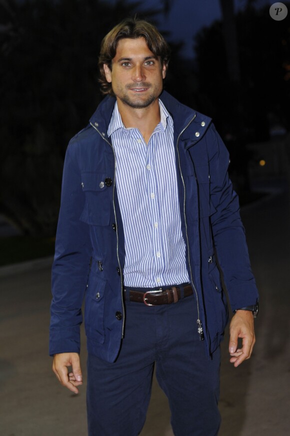 David Ferrer lors du Grand Gala du Tennis à Monaco le 18 avril 2014. 