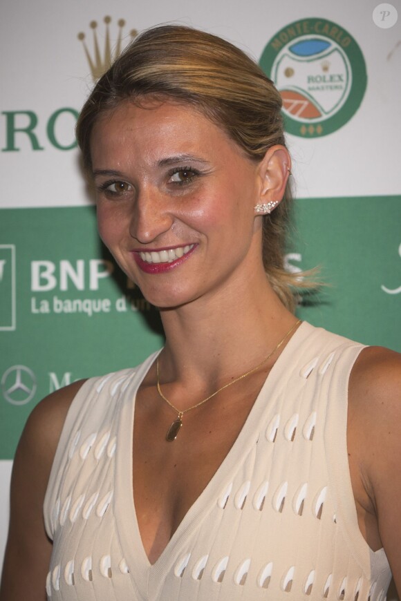 Tatiana Golovin lors du Grand Gala du Tennis à Monaco le 18 avril 2014. 