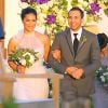 Howie Dorough lors du mariage de Nick Carter et Lauren Kitt à Santa Barbara, le 12 avril 2014. 