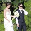 Justin Bartha et Lia Smith - Justin Bartha se marie avec Lia Smith lors d'une cérémonie à Hawaii, le 4 janvier 2014. Le couple est parent depuis le 13 avril 2014 d'une petite fille