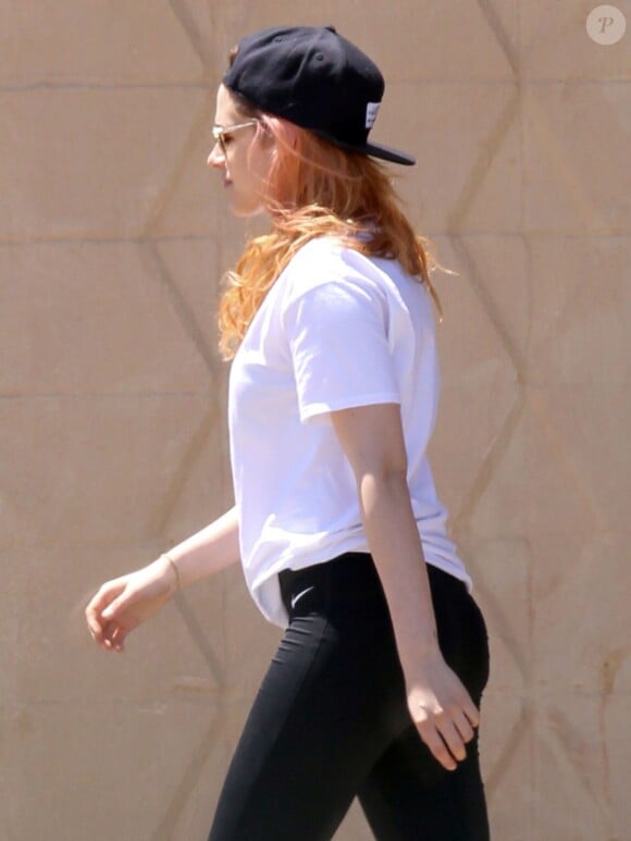 Exclusif - Kristen Stewart à la Nouvelle-Orléans, le 9 avril 2014.