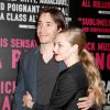 Justin Long, Amanda Seyfried à la première Hedwig and the Angry Inch, à New York, le 22 avril 2014.
