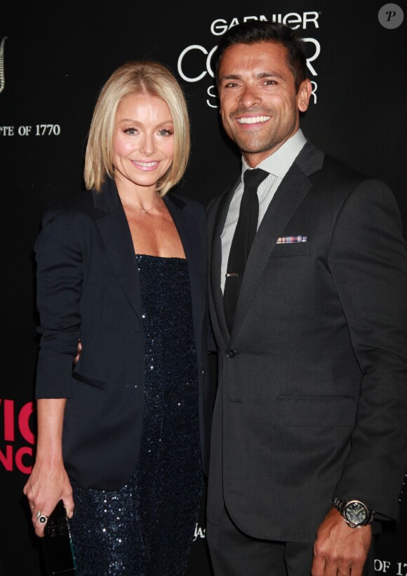 Kelly Ripa, Mark Consuelos à la première Hedwig and the Angry Inch, à New York, le 22 avril 2014.