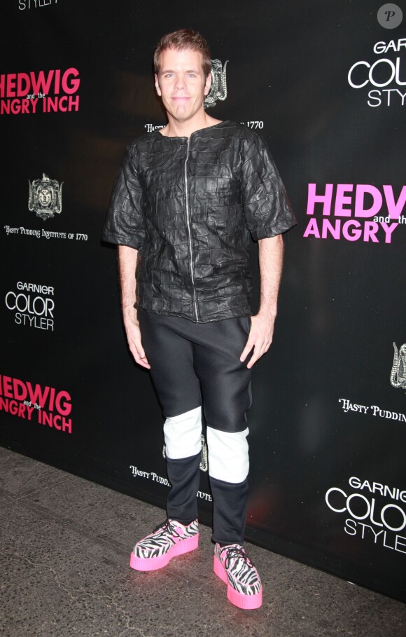 Perez Hilton à la première Hedwig and the Angry Inch, à New York, le 22 avril 2014.