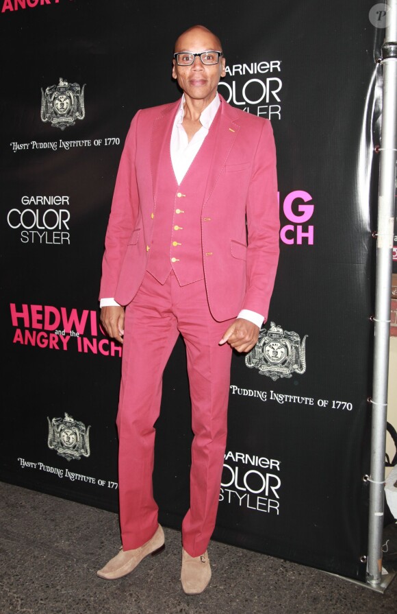 RuPaul à la première Hedwig and the Angry Inch, à New York, le 22 avril 2014.