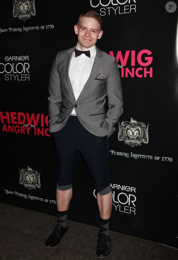Andrew KeenanBolger à la première Hedwig and the Angry Inch, à New York, le 22 avril 2014.