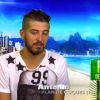 Antonin en larmes dans Les Marseillais à Rio, mardi 15 avril 2014 sur W9.