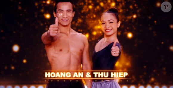 Hoang An et Thu Hiep (The Best - saison 2, épisode 2. Diffusé le vendredi 25 avril 2014 sur TF1.)
