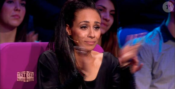 Cynthia, au bord des larmes (The Best - saison 2, épisode 2. Diffusé le vendredi 25 avril 2014 sur TF1.)