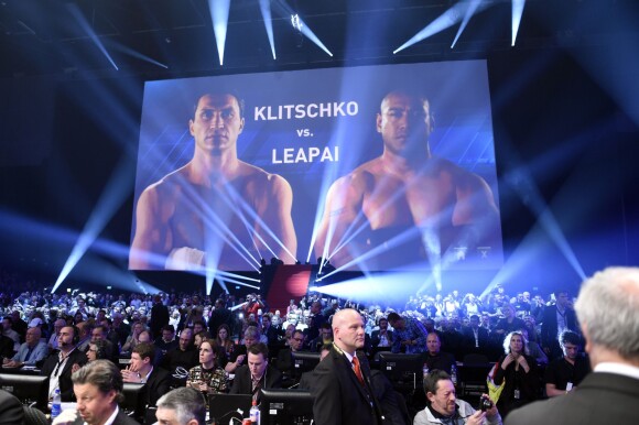 Vladimir Klitschko et Alex Leapai s'affrontaient à Oberhausen, le 26 avril 2014 pour les ceintures WBA-IBF-WBO des lourds
