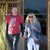 Gwyneth Paltrow et Chris Martin à Los Angeles, le 10 novembre 2012.