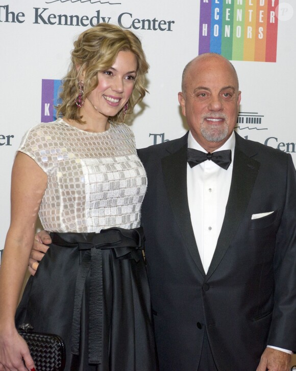 Billy Joel et Alexis Roderick à Washington le 7 décembre 2013. 