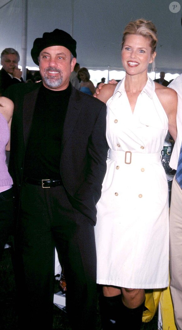 Billy Joel et Christie Brinkley à New York le 31 mai 2001.