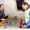 François Hollande rencontre Guy Roux dans l'Yonne en 2001