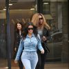 Kim Kardashian et Serena Williams en plein shopping à Paris le 30 avril 2014.