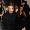 Liam Payne (One Direction) et sa petite amie Sophia Smith à la sortie de l'After-Party des Brit Awards à Londres, le 19 février 2014.