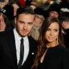 Liam Payne et sa petite amie Sophia Smith - Premiere du film "The Class of 92" un documentaire retracant l'ascension de la "classe 1992" qui a permis a Manchester United de renouer avec son glorieux passé, a Londres, le 1er decembre 2013.