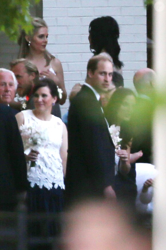 Le prince William au mariage de son proche ami Guy Pelly et d'Elizabeth Wilson, le 3 mai 2014 à Memphis, au Hunt and Polo Club.