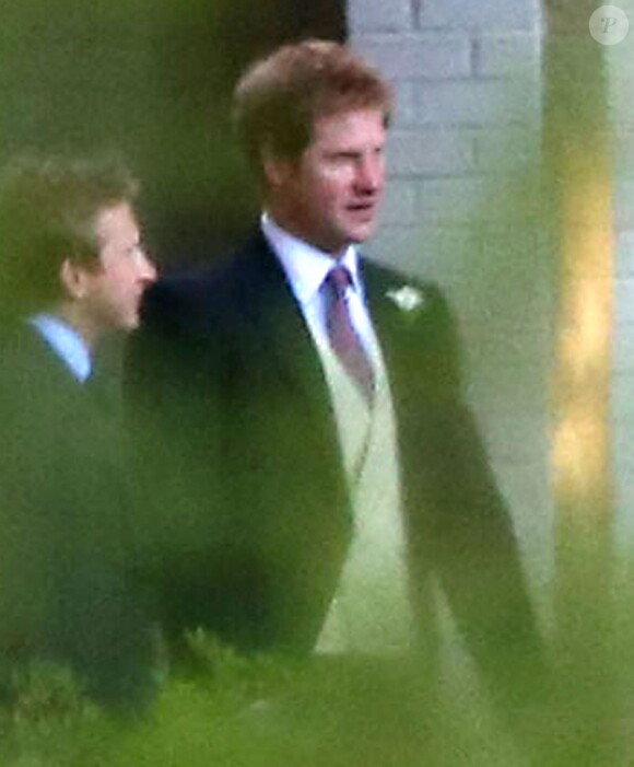 Le prince Harry au mariage de son ami Guy Pelly avec Elizabeth Wilson, le 3 mai 2014 au Hunt and Polo Club de Memphis
