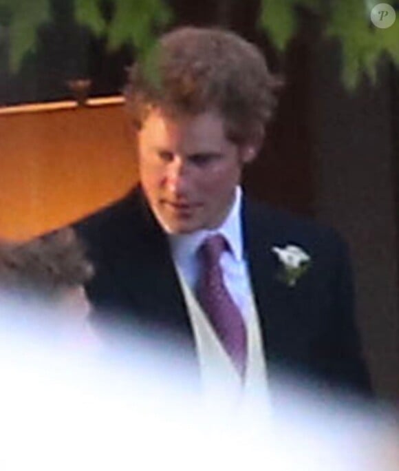 Le prince Harry au mariage de son ami Guy Pelly avec Elizabeth Wilson, le 3 mai 2014 au Hunt and Polo Club de Memphis
