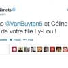 Marc Wilmots annonce sur Twitter que Daniel Van Buyten est papa pour la troisième fois le 5 mai 2014.