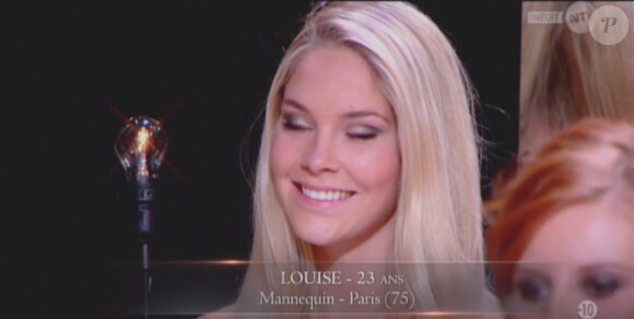 Louise (Bachelor, le gentleman célibataire - soirée révélations du lundi 5 mai 2014, sur NT1.)