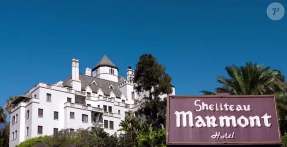 Le Shellteau Marmont remplace le Chateau Marmont dans la parodie de La Petite Sirène par Funny or Die.