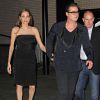 Brad Pitt et Angelina Jolie arrivant à la première du téléfilm "The Normal Heart" au Ziegfield Theater à New York, le 12 mai 2014