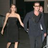 Brad Pitt et Angelina Jolie arrivant à la première du téléfilm "The Normal Heart" au Ziegfield Theater à New York, le 12 mai 2014