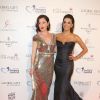 Tina Arena et Eva Longoria - Soirée "Global Gift Gala 2014" à l'hôtel Four Seasons George V à Paris le 12 mai 2014.