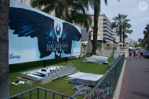 Illustration - Maléfique s'invite au 67e festival international du film de Cannes. Le 12 mai 2014.