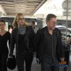 Tim Roth et sa femme Nikki Butler arrivent à Nice, le 12 mai 2014.