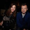 Doria Tillier et Michel Denisot lors de la soirée "Sandra and Co" au Five Seas Hotel à Cannes, le 13 mai 2014, la veille du Festival