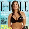 Le mannequin Ashley Graham, en couverture du numéro de juin 2014 d'Elle Québec.